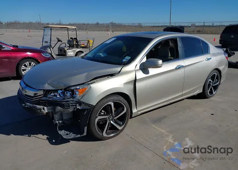 2016 Honda Accord Ex-L из США, поврежденный, VIN 1HGCR2F89GA038540